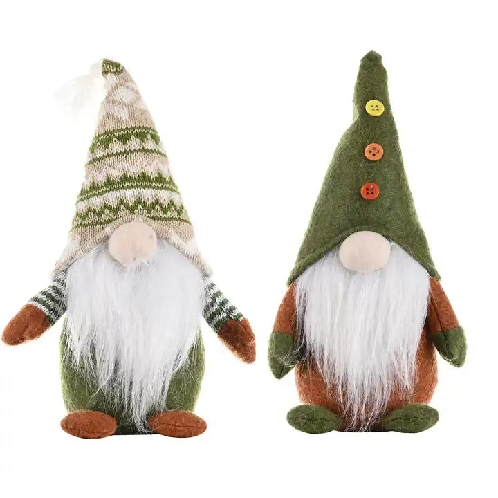 Stuffed Green Gnomes Stuffed Green Gnomes